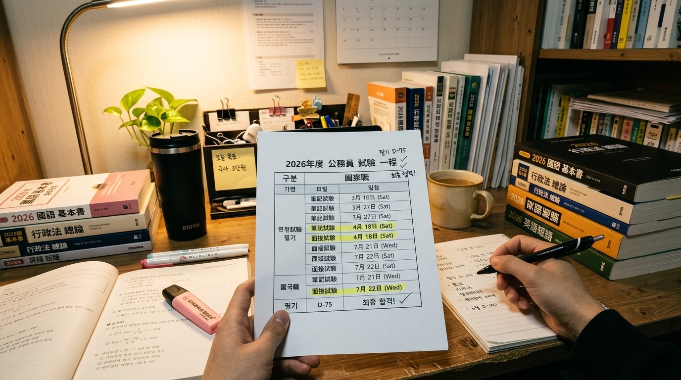 지방공무원 채용 일정 2026 하반기 5가지 핵심 정리