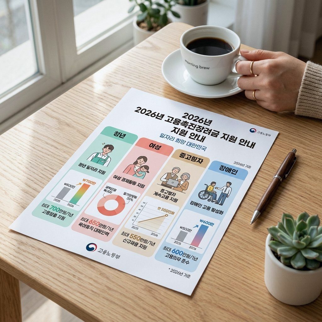 고용촉진장려금 신청방법 자격요건 2026