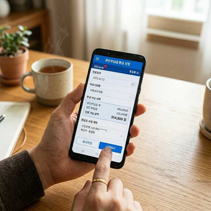 건강보험 본인부담금 환급 신청방법 2026