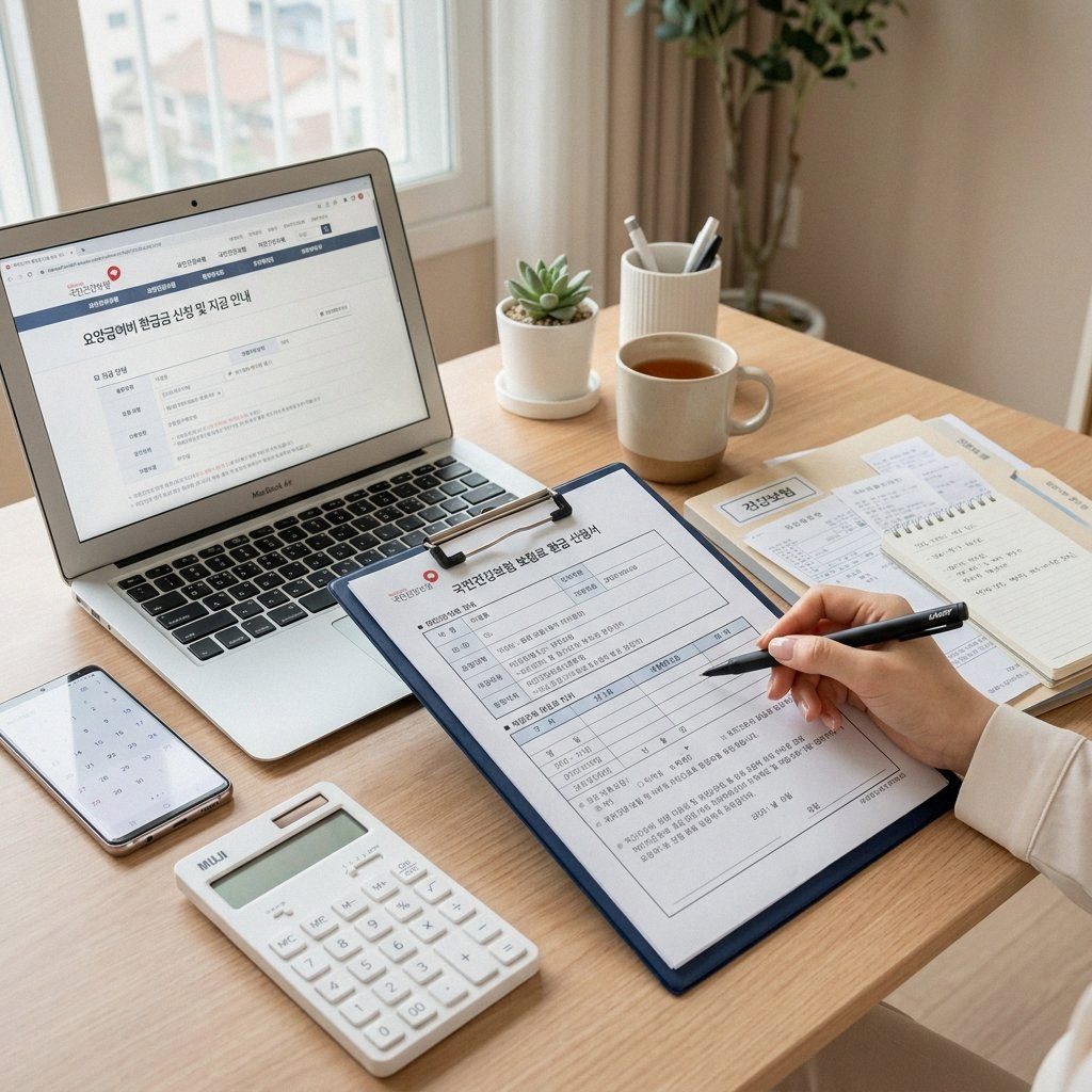 건강보험 본인부담금 환급 신청방법