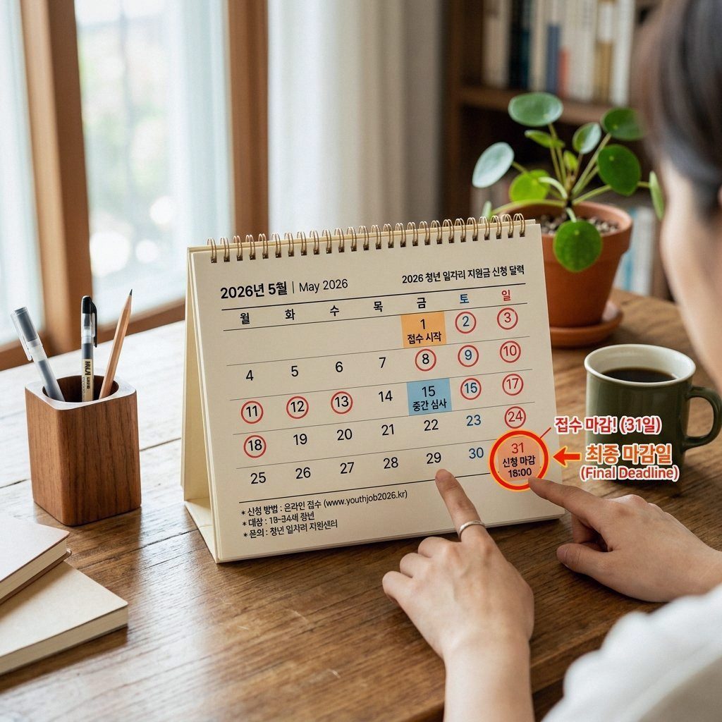 2026 청년일자리 지원금 신청기간 마감일