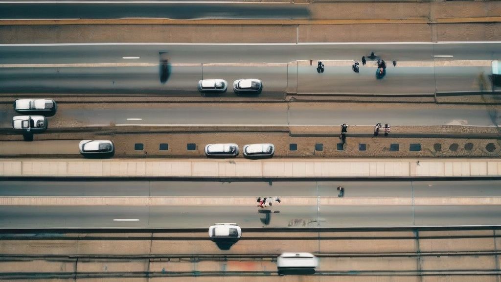 AI 기반 맞춤형 복지 서비스 관련 정책 발표회 현장, 혁신적인 기술을 보여주는 그래픽과 함께 발표하는 모습