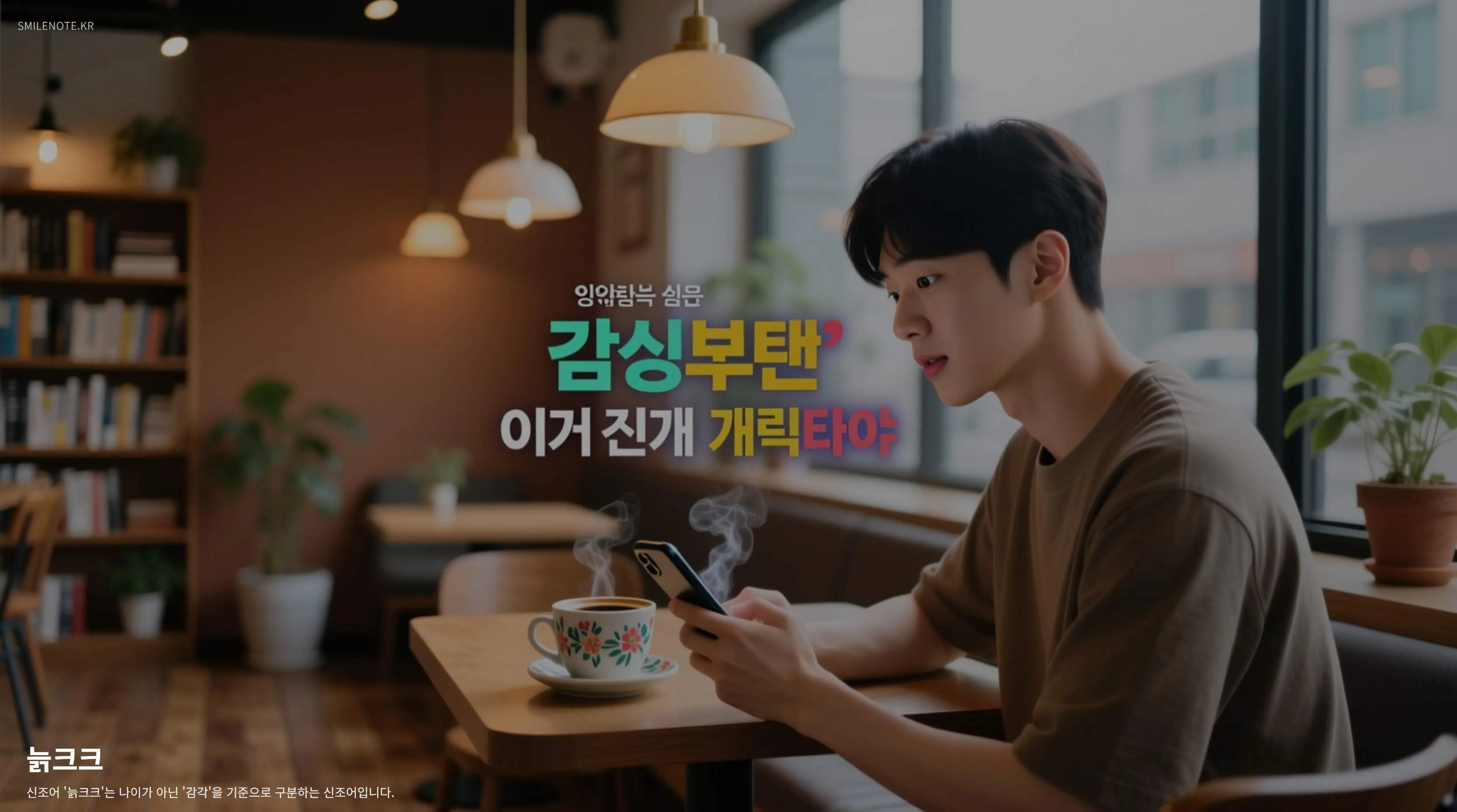 신조어 '늙크크'의 의미