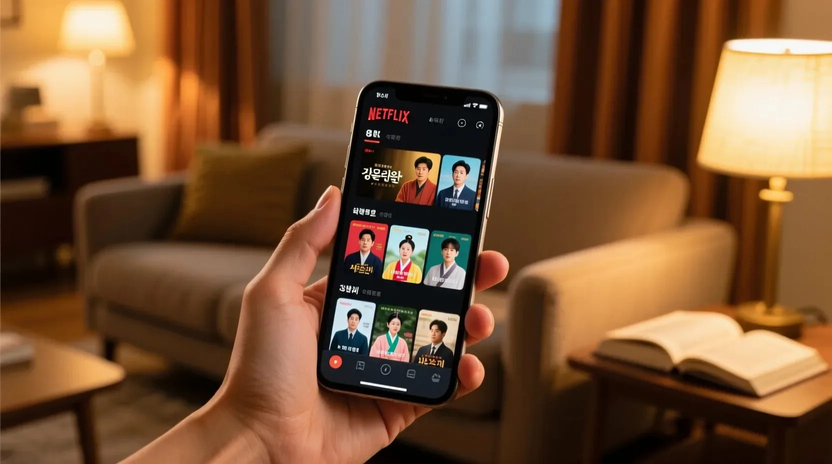 OTT 플랫폼에서 드라마 시청